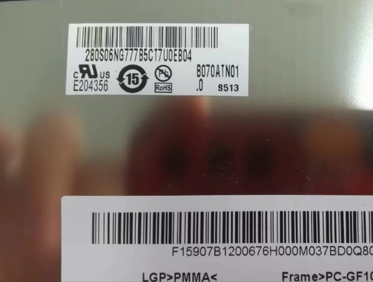 7 панель Б070АТН01.0 пусковой площадки &amp; планшета дюйма 1024*600 без сенсорного экрана