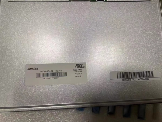 G104AGE-L02 INNOLUX 10.4&quot; 800 ((RGB) × 600 400 cd/m2 ИНДУСТРИАЛЬНЫЙ ЖК-дисплей