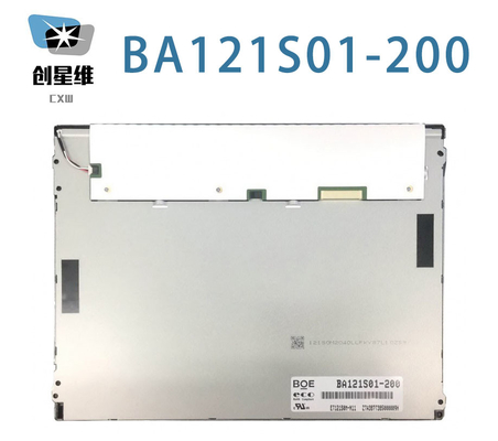 BA121S01-200 BOE 12,1&quot; 800 ((RGB) × 600, 400 (Type.) ((cd/m2) ПРОМУСТРИАЛЬНЫЙ ЖК-дисплей