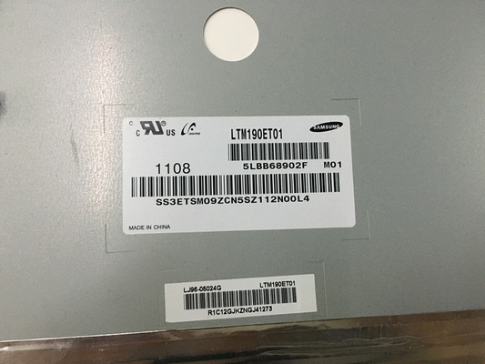 LTM190ET01 Samsung 19.0&quot; 1280 ((RGB) ×1024, 250 cd/m2 ИНДУСТРИАЛЬНЫЙ ЖК-дисплей