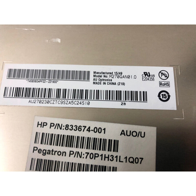 M270QAN02.0 AUO 27.0&quot; 3840 ((RGB) × 2160, 300 (Type.) ((cd/m2) ИНДУСТРИАЛЬНЫЙ ЖК-дисплей