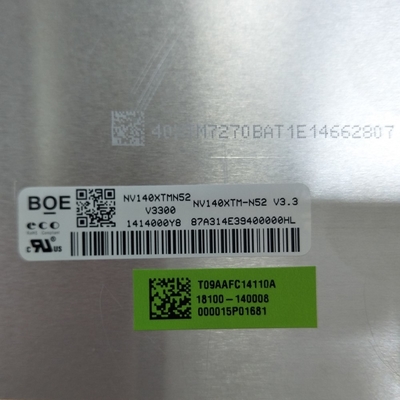 NV140XTM-N52 BOE 14.1&quot; 3840 ((RGB) ×1100 300 cd/m2 ИНДУСТРИАЛЬНЫЙ ЖК-дисплей
