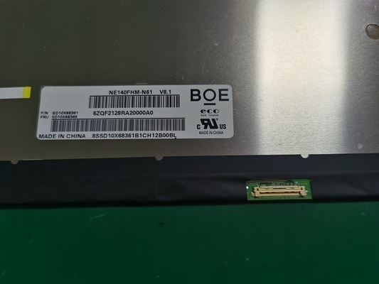 NE140FHM-N61 BOE 14.0&quot; 1920 ((RGB) × 1080, 400 cd/m2 ПРОМЕТНЫЙ ЖК-дисплей