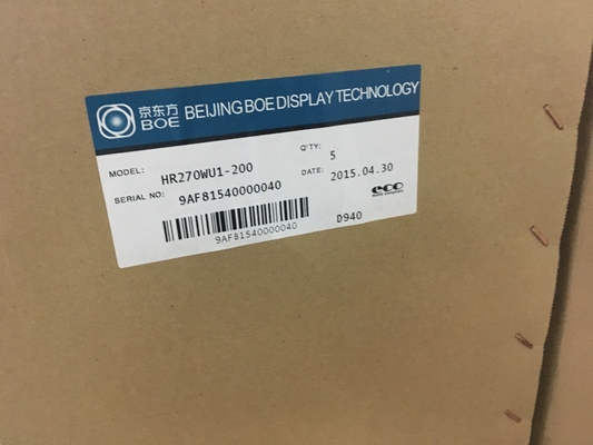 HR270WU1-200 BOE 27.0&quot; 1920 ((RGB) ×1080, 725 cd/m2 ПРОМУСТРИАЛЬНЫЙ ЖК-дисплей