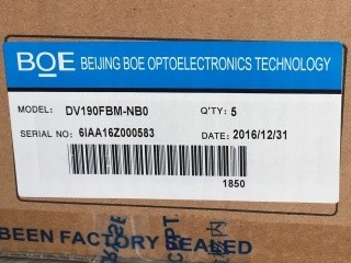 DV190FBM-NB0 BOE 19,1&quot; (1/3 разрез 21,5&quot;) 1920 ((RGB) × 360 300 cd/m2 ИНДУСТРИАЛЬНЫЙ ЖК-дисплей