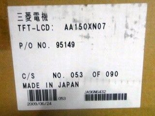 AA150XN07 4 шт. CCFL TFT LCD 15 дюймовый промышленный TFT дисплей 75/75/50/60 (тип.)