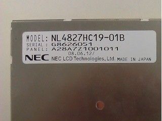 NL4827HC19-01B 128PPI 4.3 INCH 480×272 NEC TFT дисплей 97.04 ((H) × 55.86 ((V) мм