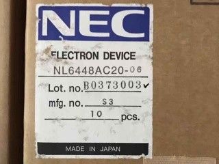 NL6448AC20-06 6.5 INCH 640×480 122PPI NEC TFT панель 78.8 ((W) × 126.8 ((H) мм
