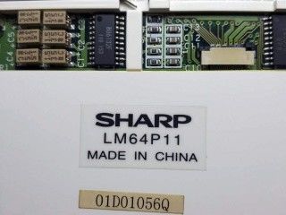 LM64P11 6,0 дюйма 640×480 VGA Sharp TFT Displays 121,58 × 91,18 (H×V)
