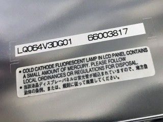640×480 6,4" Угол обзора 70/70/40/70 LQ064V3DG01 VGA 124PPI TFT LCD панель