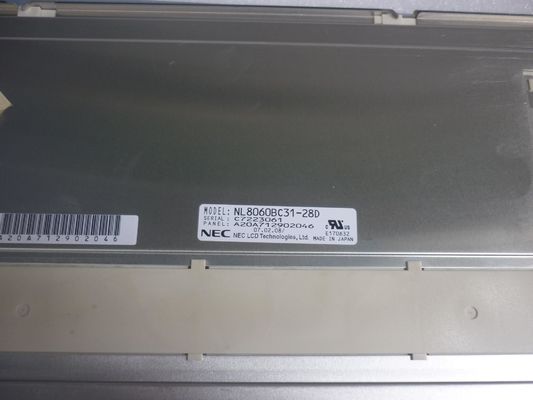 12.1&quot; 800*600 350cd/m2 82PPI NEC TFT панель NL8060BC31-28D 70/70/45/55