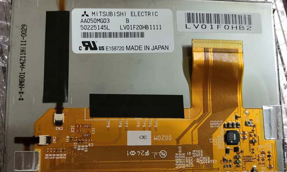 Рабочая температура ×480 AA050MG03 Mitsubish 5,0 inc 800 (RGB): -30 | 80 ДИСПЛЕЙ ° 900cd/m2 ПРОМЫШЛЕННЫЙ LCD