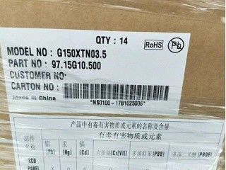 G150XTN03.5 AUO 15.0&quot; 1024 ((RGB) × 768, 350 cd/m2 ИНДУСТРИАЛЬНЫЙ ЖК-дисплей