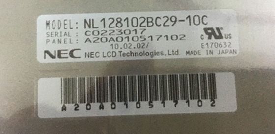 NL128102BC29-10C NLT Temp хранения 19INCH 290CD/M2 LCM 1280×1024 1280×1024RGB CCFL LVDS.: -20 | DISP LCD 60 °C ПРОМЫШЛЕННЫЙ