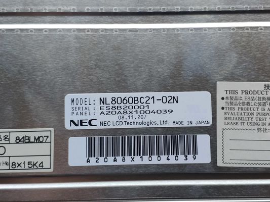 Панель NL8060BC21-02N NEC TFT LCM 800×600RGB 400CD/M2 CCFL LVDS