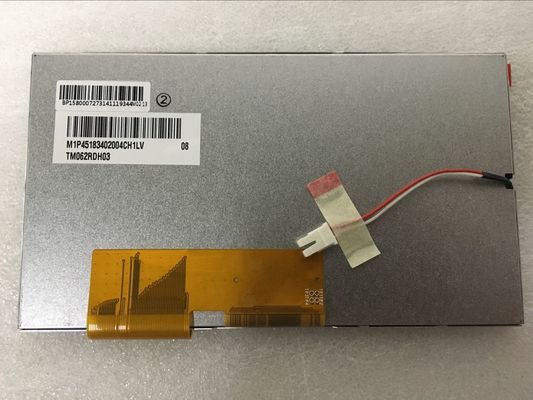 TM062RDS01 6.2&quot; 400nits Tianma TFT Screen RGB 800×480 75/75/60/70 (Тип.)