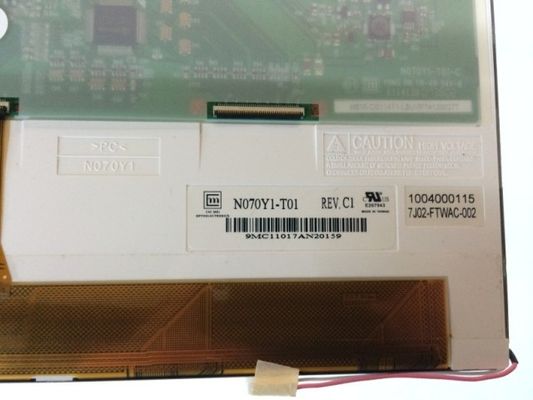 N070Y1-T01 cd/m CMO 7,0&quot; 800 (RGB) ДИСПЛЕЙ LCD ² ×480 250 ПРОМЫШЛЕННЫЙ