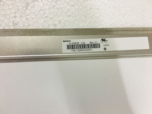 N140BGE-L23 INNOLUX 14,0» 1366 (RGB) ДИСПЛЕЕВ LCD ² ×768 200 cd/m ПРОМЫШЛЕННЫХ