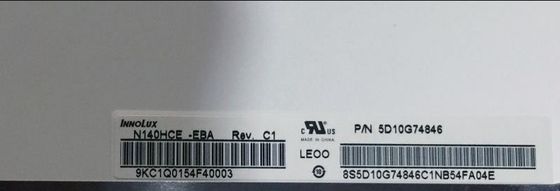 N140HCE-EBA INNOLUX 14,0» 1920 (RGB) ДИСПЛЕЕВ LCD ² ×1080 220 cd/m ПРОМЫШЛЕННЫХ