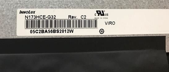 N173HCE-G32 Innolux 17,3» 1920 (RGB) ДИСПЛЕЕВ LCD ² ×1080 300 cd/m ПРОМЫШЛЕННЫХ