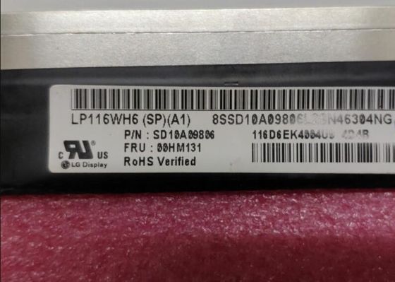 Дисплей 11,6 LP116WH6-SPA1 LG» 1366 (RGB) ДИСПЛЕЕВ LCD ² ×768 300 cd/m ПРОМЫШЛЕННЫХ