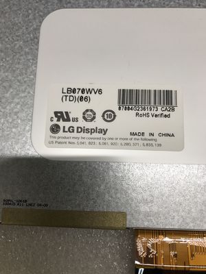Cd/m дисплея 7,0&quot; 800 LB070WV6-TD06 LG (RGB) ДИСПЛЕЙ LCD ² ×480 350 ПРОМЫШЛЕННЫЙ