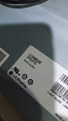 Cd/m дисплея 55&quot; 3840 LC550EQE-PGF2 LG (RGB) ДИСПЛЕЙ LCD ² ×2160 350 ПРОМЫШЛЕННЫЙ