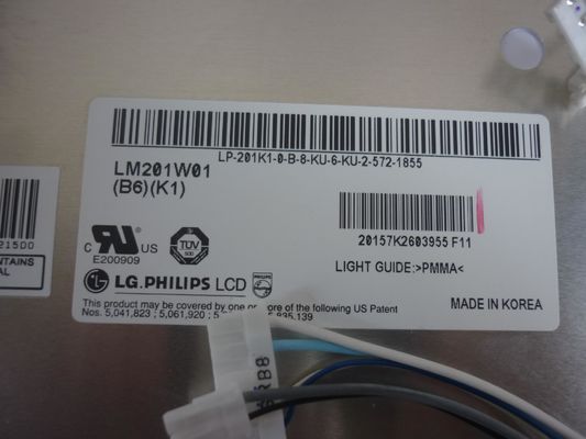 LM201W01-SLA3 LG. LCD 20,1&quot; 1680 ((RGB) ×1050 Температура хранения: -20 ~ 60 °C