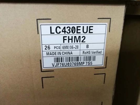 ДИСПЛЕЙ 51PPI ×1080 300cd/m2 ПРОМЫШЛЕННЫЙ LCD дисплея 43&quot; 1920 LC430EUE-FHM2 LG (RGB)