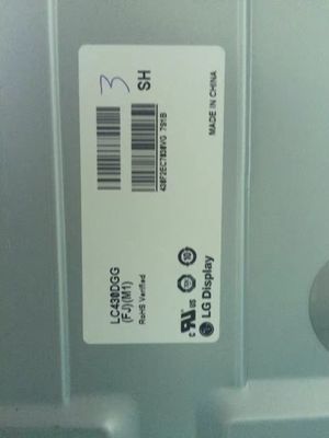 ДИСПЛЕЙ 51PPI ×1080 300cd/m2 ПРОМЫШЛЕННЫЙ LCD дисплея 43&quot; 1920 LC430EUE-FHM2 LG (RGB)