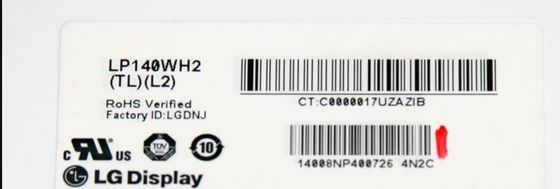 ДИСПЛЕЙ LCD ² 1366×768 200 cd/m дисплея 14,0 LP140WH2-TLL2 LG» ПРОМЫШЛЕННЫЙ