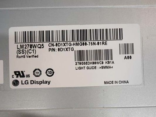 2560x1440 300cd/m2 Lcd видеомодуль 27.0&quot; LM270WQ5-SSC1 89/89/89/89 (тип.)
