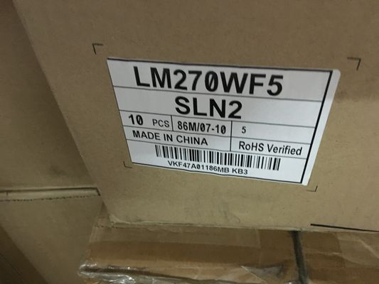 81PPI 27.0&quot; 1920x1080 300cd/m2 Квадратная ЖК-панель LM270WF5-SLB1 89/89/89/89 (Тип.)