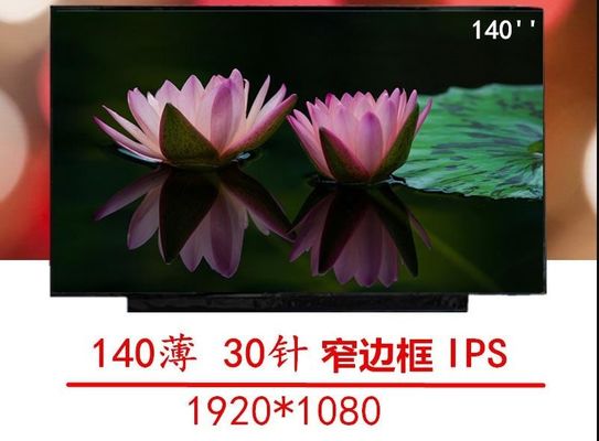 14,0» модулей 157PPI LP140WF3-SPC1 1920×1080 300cd/m2 Lcd видео-