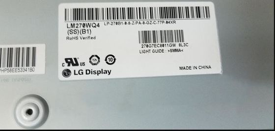 Дисплей 27,0&quot; LM270WQ4-SSB1 LG ДИСПЛЕЙ 2560×1440 350cd/m2 ПРОМЫШЛЕННЫЙ LCD