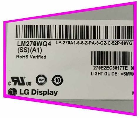Дисплей 27,0&quot; LM270WQ4-SSB1 LG ДИСПЛЕЙ 2560×1440 350cd/m2 ПРОМЫШЛЕННЫЙ LCD