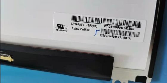 Дисплей 12,5 LP125WF3-SPB1 LG» 1920 (RGB) ДИСПЛЕЕВ 176PPI LCD ² ×1080 300 cd/m ПРОМЫШЛЕННЫХ