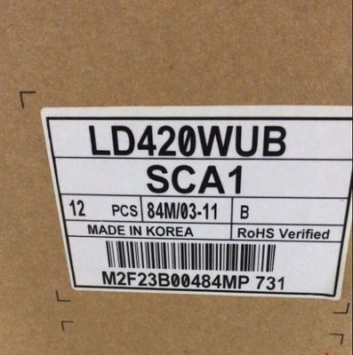 24in 1920×1080 700cd/M2 Tft Lcd Screen 2PPI LD420WUB-SCA1 89/89/89/89 (Тип.)