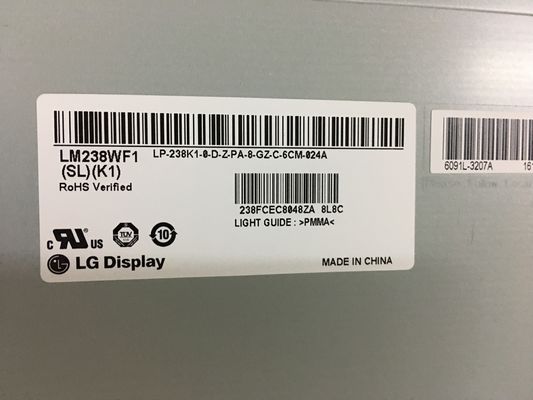 23,8 панель FHD 92PPI LM238WF1-SLA1 дюйма 250cd/M2 промышленная LCD