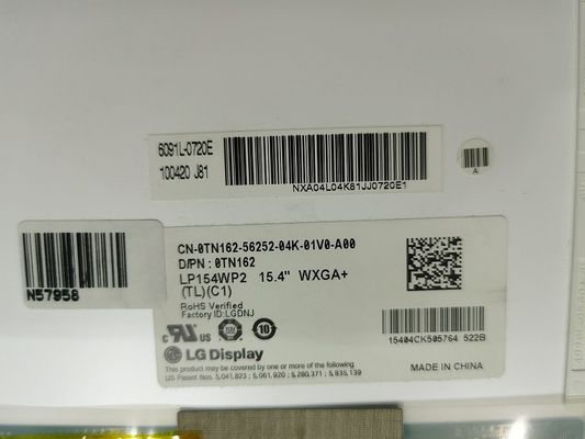 Дисплей 15,4 LP154WP2-TLC2 LG» 1440 (RGB) ДИСПЛЕЕВ LCD ² ×900 300 cd/m ПРОМЫШЛЕННЫХ