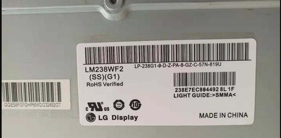 92PPI 23,8&quot; Квадратный Tft Дисплей 250cd/m2 LM238WF2-SSG1 89/89/89/89 (мин.)