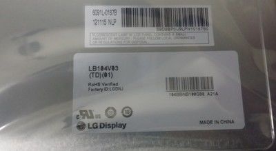 LB104V03-A1 LG. LCD 10,4&quot; 640 ((RGB) × 480 400 cd/m2 ИНДУСТРИАЛЬНЫЙ ЖК-дисплей
