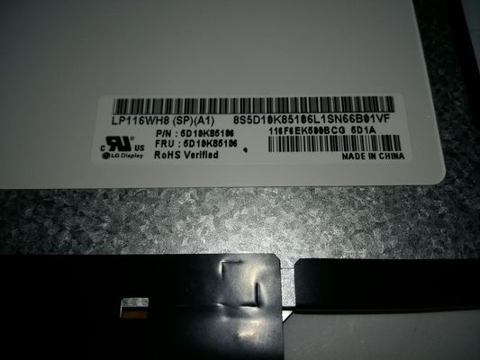 Дисплей 11,6 LP116WH8-SPA1 LG» 1366 (RGB) ДИСПЛЕЕВ LCD ² ×768 250 cd/m ПРОМЫШЛЕННЫХ