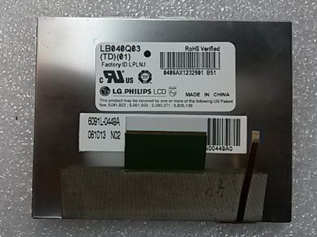 LB040Q03-TD01 LG. LCD 4,0&quot; 320 ((RGB) × 240 200 cd/m2 ИНДУСТРИАЛЬНЫЙ ЖК-дисплей