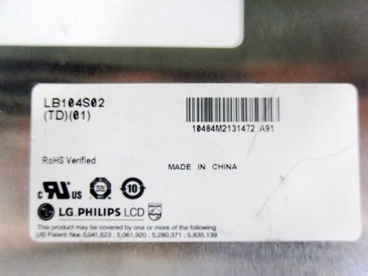 Дисплей 10,4 LB104S02-TD01 LG» 800 (RGB) ДИСПЛЕЙ LCD ² ×600 250 cd/m ПРОМЫШЛЕННЫЙ