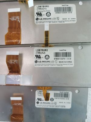 LB070W02-TMJ2 LCD 7.0&quot; 480 ((RGB) × 234 220 cd/m2 ИНДУСТРИАЛЬНЫЙ ЖК-дисплей