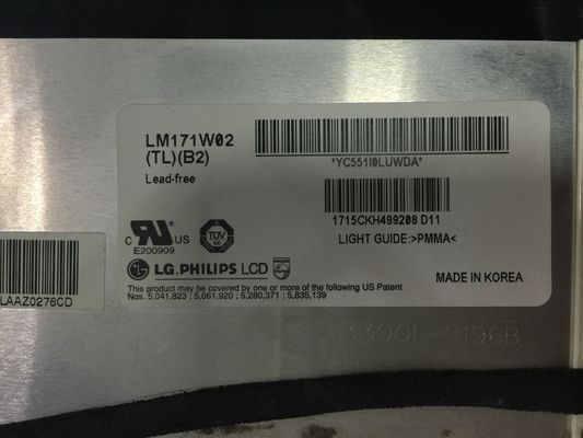 LM171W02-TLB2 LG. LCD 17,1&quot; 1440 ((RGB) × 900 250 cd/m2 ИНДУСТРИАЛЬНЫЙ ЖК-дисплей