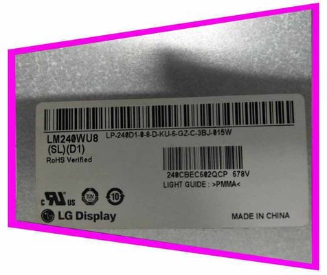 ДИСПЛЕЙ LCD ² ×1200 300 cd/m дисплея 24,0&quot; 1920 LM240WU8-SLD1 LG (RGB) ПРОМЫШЛЕННЫЙ