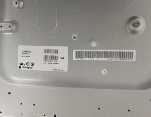 3840×2160 103PPI WLED TFT дисплей 350cd/m2 LC430EQE-FHA1 43&quot;89/89/89/89 (тип.)