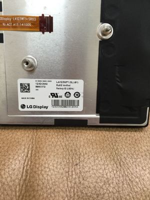 12.3&quot; 1920×720 167PPI 720cd/m2 TFT LCD панель LA123WF1-SL01 89/89/89/89 (тип.)